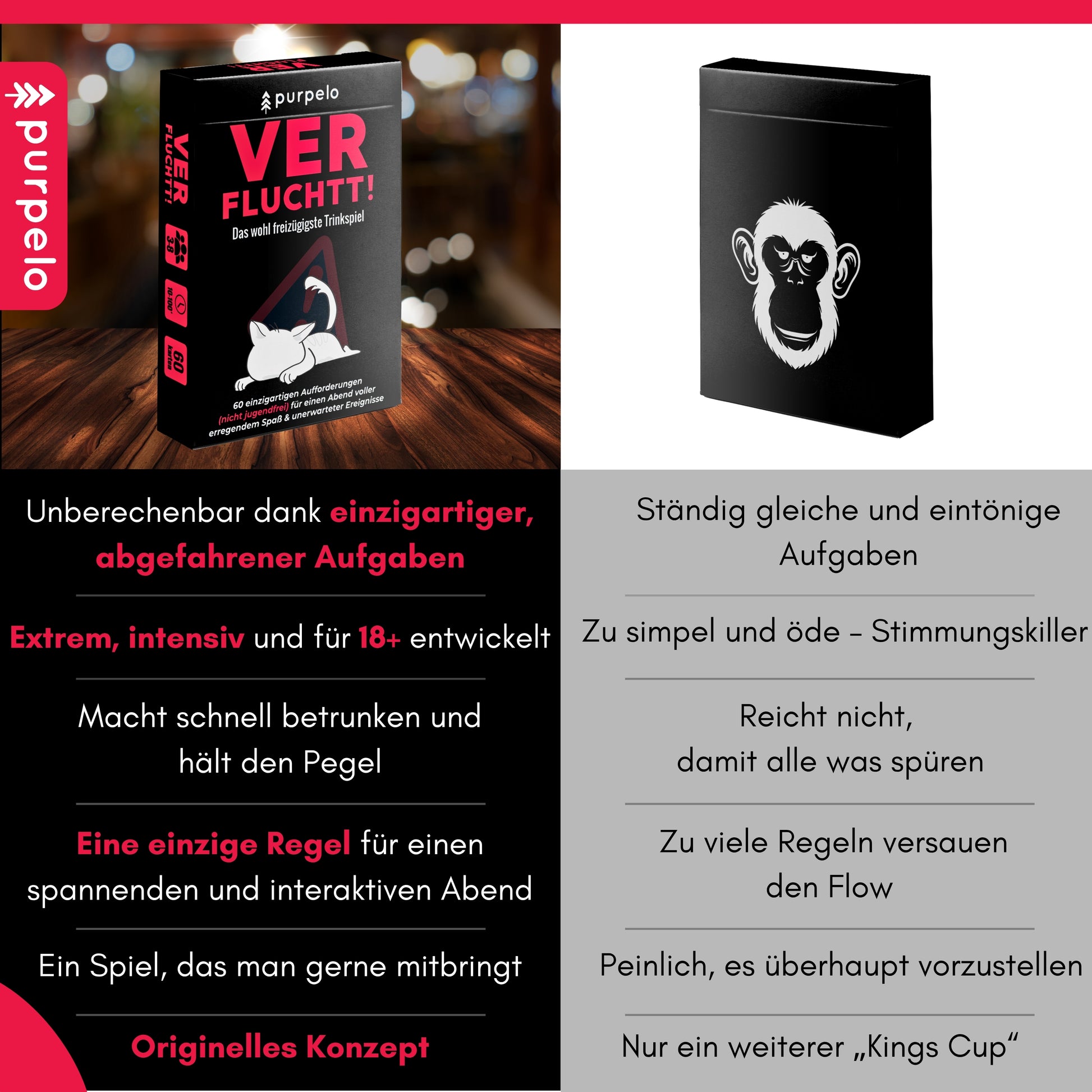 Verfluchtt! Das Freizügigste Trinkspiel ab 18