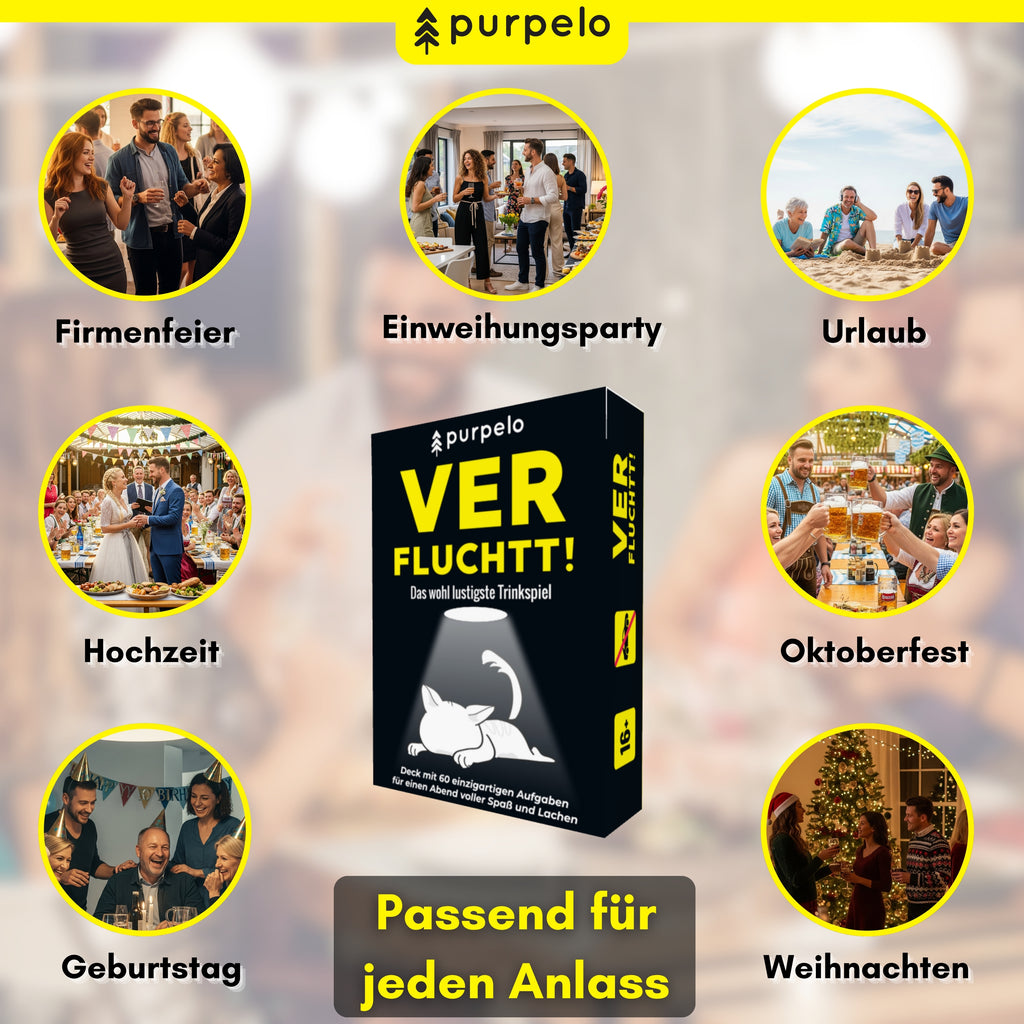 Verfluchtt! Das Lustigste Trinkspiel ab 16